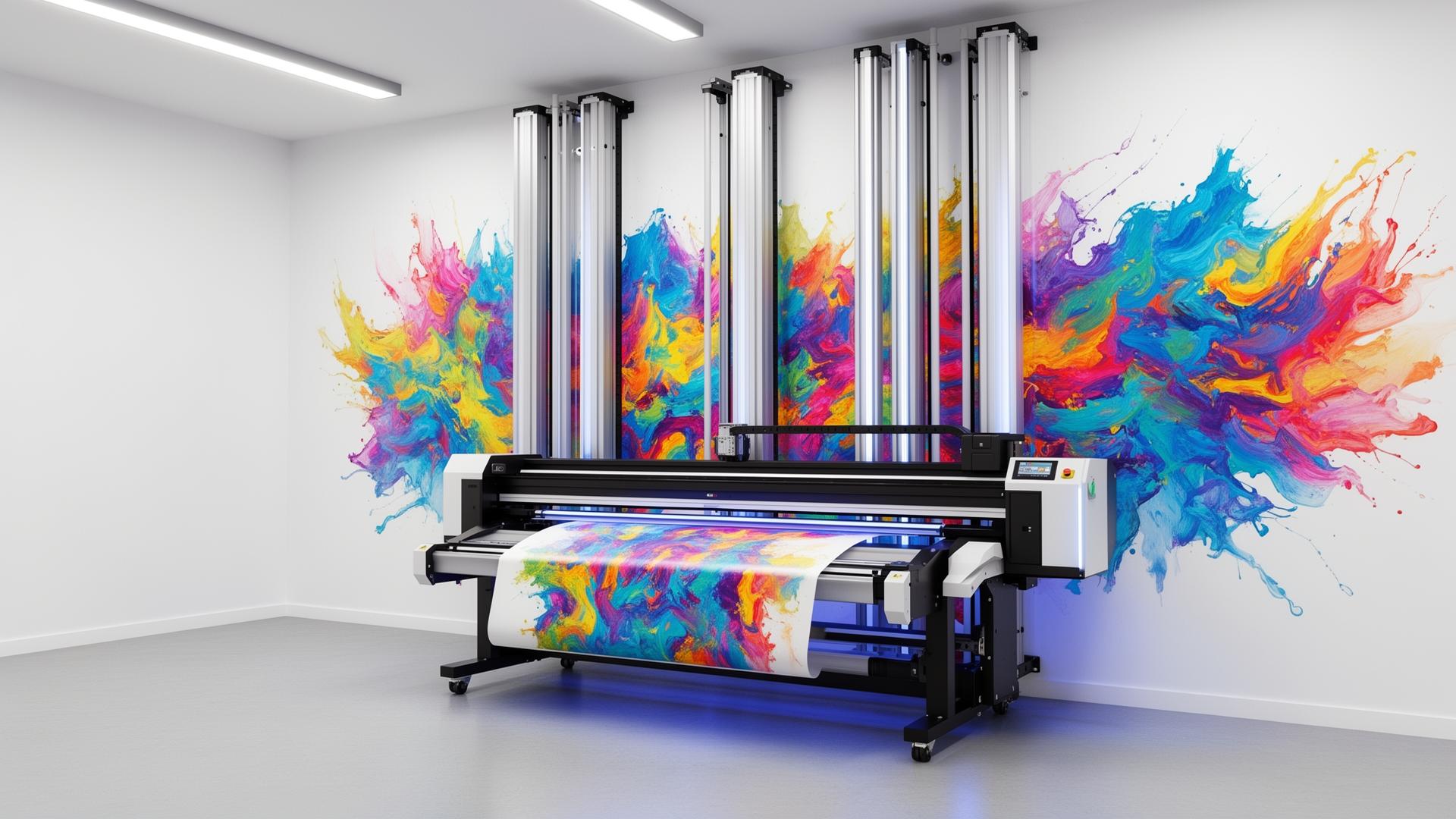 Vertiq UV wall printer — professional product view
