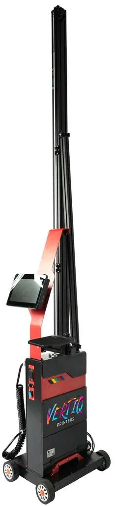 Vertiq Hypermural X uv wall printer — walls only, assembled and shipped from California